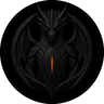 Cinder dragon seal logo